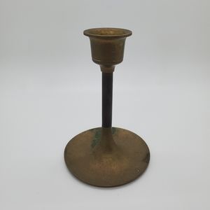 Vintage Leonard Silver MFG Co. Solid Brass Candlestick